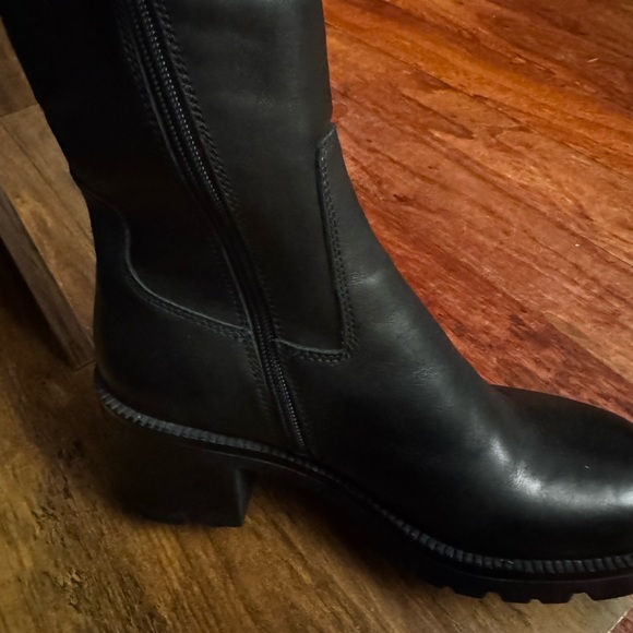 Steve Madden NALA Black Heeled Boots - Picture 2 of 6